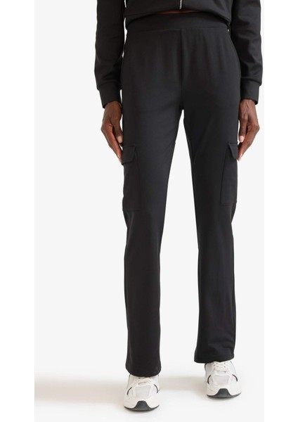 Fit Straight Fit Kargo Cepli Esnek Kumaş Standart Boy Sporcu Pantolon E8961AX25AU indirimleri