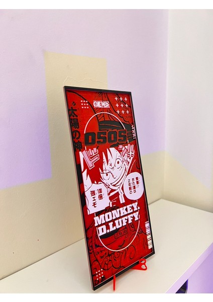 Monkey D. Luffy Koleksiyon Tablosu One Piece Temalı fiyatları