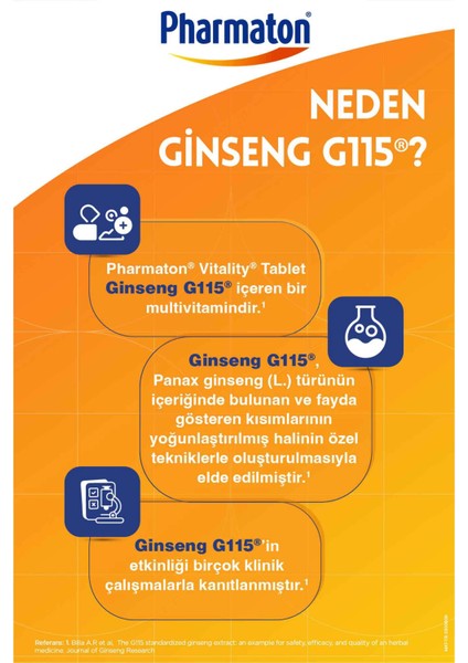 Vitality 60 Tab & Pharmaton Vitality 30 Tab İkili Avantaj Paketi indirimleri
