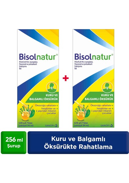 Bisolnatur Şurup 2'li Avantaj Paketi fiyatları