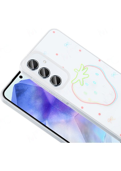 Samsung Galaxy A16 Kılıf Darbe Emici Magsafe Şarj Şeffaf Figürlü Parlak Şık Görünüm Silikon Kapak modelleri