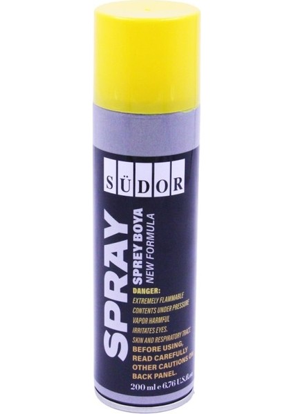 Südor Sprey Boya 200 ml - Sarı