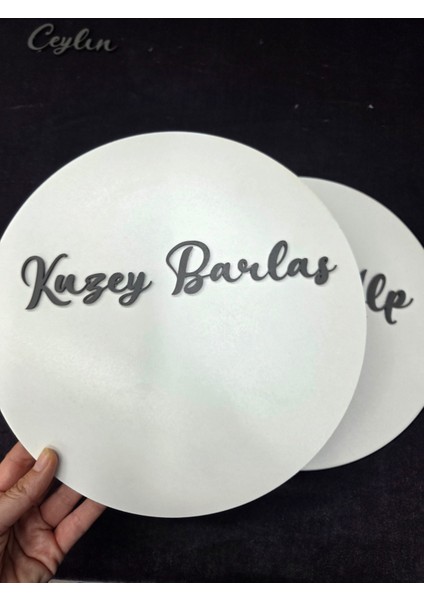 Özel Konsept Tasarım Isimli Bebek Çocuk Kapı Süsü - Nişan Kına Nikah Düğün Arka Plan Pano fırsatları