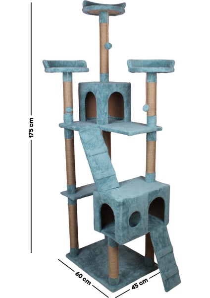 Cat City Yeni Rezidans Kedi Oyun Evi ve Tırmalaması fırsatları