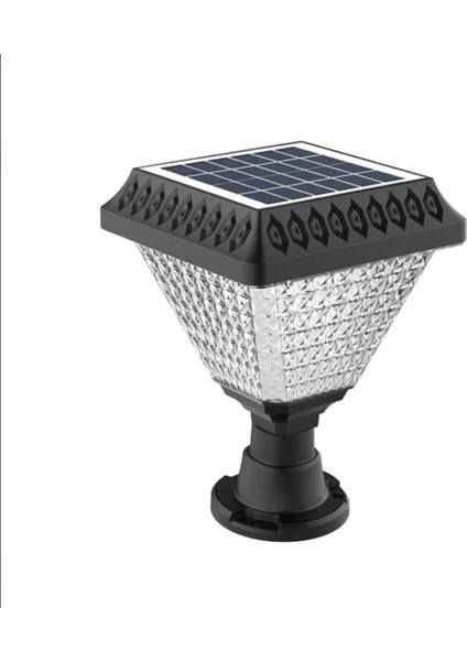 Solar Bahçe Aydınlatma Set Üstü LED 50W Armatür Beyaz Işık, Gündüz Gece Sensörlü 2 Yıl Garantili fiyatları