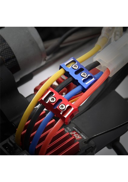 12AWG Esc Motor Kablo Yöneticisi Tel Sabit Kelepçe Rc Model Araba Için, Mavi (Yurt Dışından) modelleri