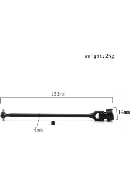 Ön Aks Şanzıman Tahrik Mili Cvd 1/8 Paletli Araç Için, 02 (Yurt Dışından) modelleri
