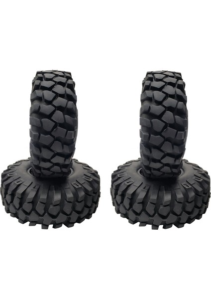 4 Adet 1.9 Inç 108MM Kauçuk Lastik Tekerlek Lastiği Axial SCX10 Iıı Için (Yurt Dışından) fiyatları