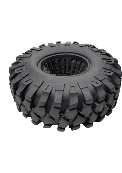 4 Adet 1.9 Inç 108MM Kauçuk Lastik Tekerlek Lastiği Axial SCX10 Iıı Için (Yurt Dışından) fırsatları