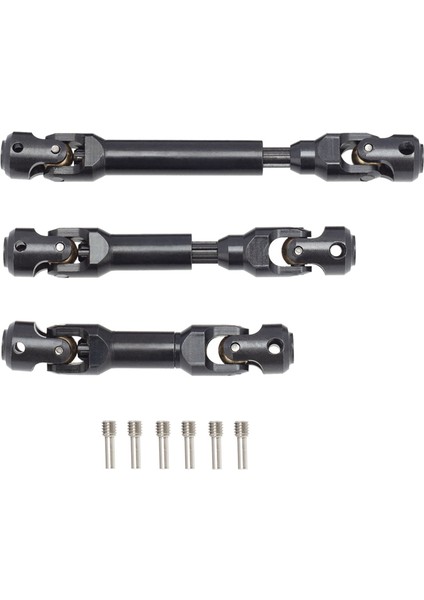 Trx6 -6 G63 6x6 Için 3 Adet Metal Tahrik Mili Cvd Tahrik Mili (Yurt Dışından)