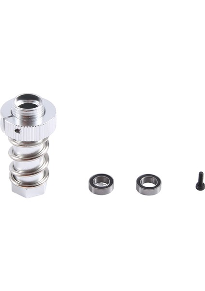 Metal Servo Koruyucu Boru Kelepçe Somunlu, Gümüş (Yurt Dışından)