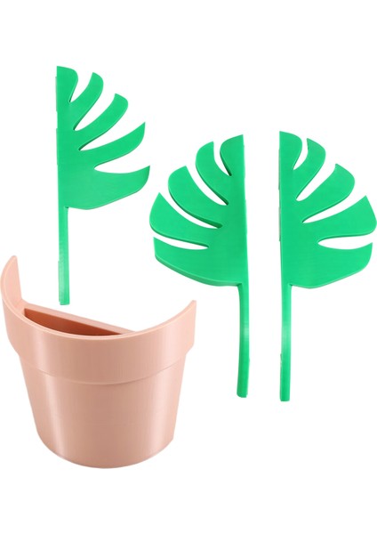 Ayna Duvar Montajı Monstera Duvar Montajı Banyo Depolama Rafı Mücevher ve Saat Tutucu Diş Fırçası Tutucu (Yurt Dışından) fiyatları