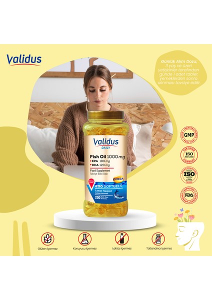 Hafıza Destek Seti - Citicoline - Vitamin B12 - Daily Omega3 indirimleri