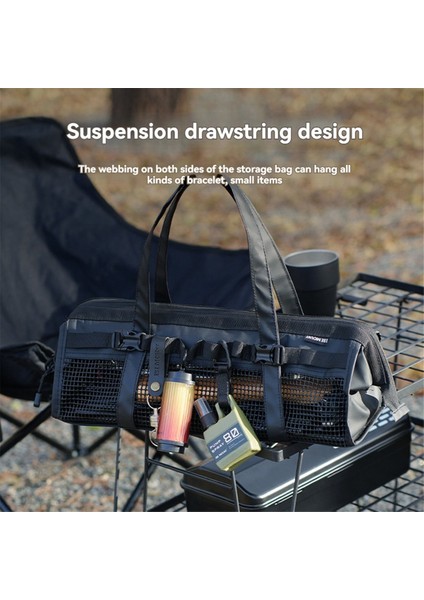 Ise Mount Kamp Alet Çantası Büyük Kapasiteli Çadır Kazığı Çivi Ağı Saklama Çantası Çekiç Rüzgar Halatı Katlanır Tote Çanta (Yurt Dışından) modelleri