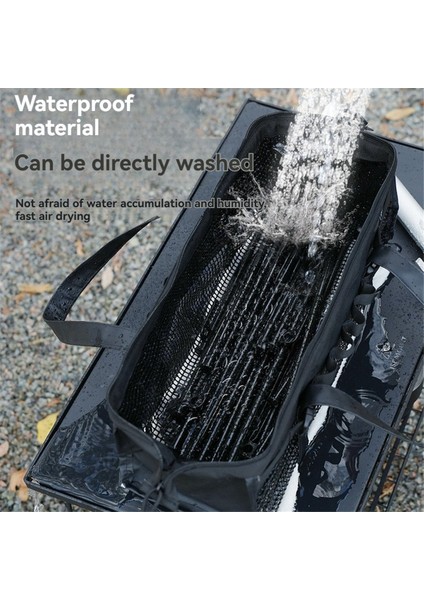 Ise Mount Kamp Alet Çantası Büyük Kapasiteli Çadır Kazığı Çivi Ağı Saklama Çantası Çekiç Rüzgar Halatı Katlanır Tote Çanta (Yurt Dışından) indirimleri