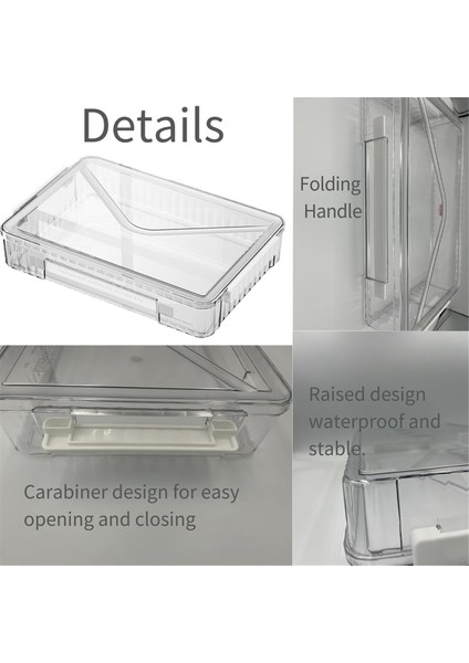 2 Adet 8,5 x 11 Kağıt Saklama, Saplı A4 Dosyalar Için Şeffaf Plastik Düzenleyici Taşınabilir Proje Çantası, Sanat Düzenleyici (Yurt Dışından) fırsatları
