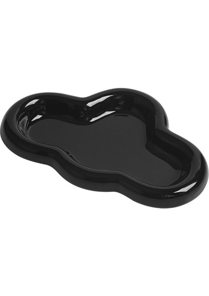 Mücevher Için Dekoratif Bulut Tepsi, Estetik Oda Dekor Aksesuarı, Ev Masaüstü Düzenleyici, Seramik Mücevher Sergileme Tepsisi A (Yurt Dışından)