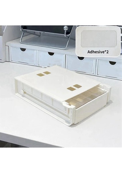 Masa Altı Gizli Çekmece - Ofis ve Ev Için Yapışkanlı Saklama Düzenleyici, Kırtasiye ve Kozmetikler Için Büyük Kapasiteli (Yurt Dışından) modelleri