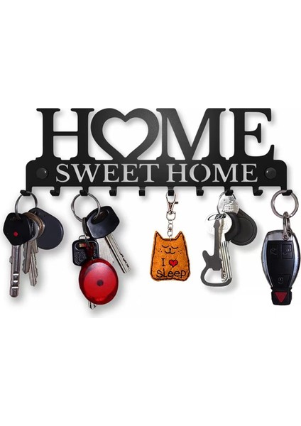Anahtar Askısı Duvar Askısı Dekoratif Harf Anahtar Askısı Ev Dekoru Mutfak Ev Depolama Rafı Için Kancalı (Yurt Dışından) fırsatları