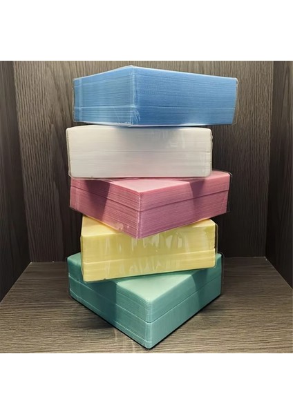 100 Adet Çift Taraflı Cd/dvd Koleksiyon Seti Çizilmeye Dayanıklı Toz Geçirmez Saklama Renkli CD Yuvası Çantası Mavi (Yurt Dışından) indirimleri