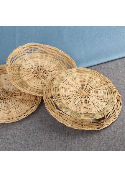 10 Adet 9.8 Inç Bambu Kağıt Tabak Tutucu, El Dokuma Hasır Tabak Tutucular Partiler, Piknik ve Barbekü Için, Yeniden Kullanılabilir (Yurt Dışından) fiyatları