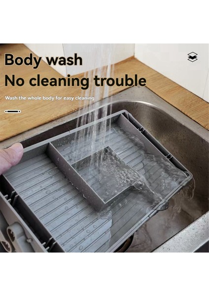 3 Katmanlı Katlanabilir Masaüstü Saklama Kutusu Şifonyer Düzenleyici Kozmetik Çekmece Düzenleyici (Yurt Dışından) fiyatları