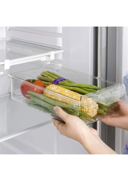 Buzdolabı Düzenleyici Seti, Meyve, Yumurta Için Raf Altı Çekmece - Buzdolabı Saklama Kutusu, Taze Tutma Mutfak Düzenleme (Yurt Dışından) fiyatları