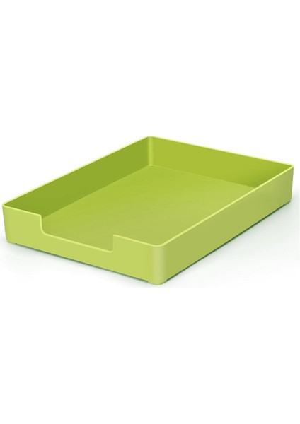 Mektup Boyutunda Tepsi, A4 Plastik Kağıt Tutucu Dosya Düzenleyici, Ofis, Okul, Ev Depolama Için Istiflenebilir Mektup Tepsisi Yeşil (Yurt Dışından) indirimleri