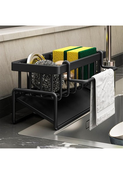 Mutfak Lavabo Düzenleyici Rafı, Mutfak Rafı, Ev Lavabo Sofra Takımı Süzgeç Depolama Rafı, Sünger Deterjan Depolama Rafı A (Yurt Dışından) modelleri