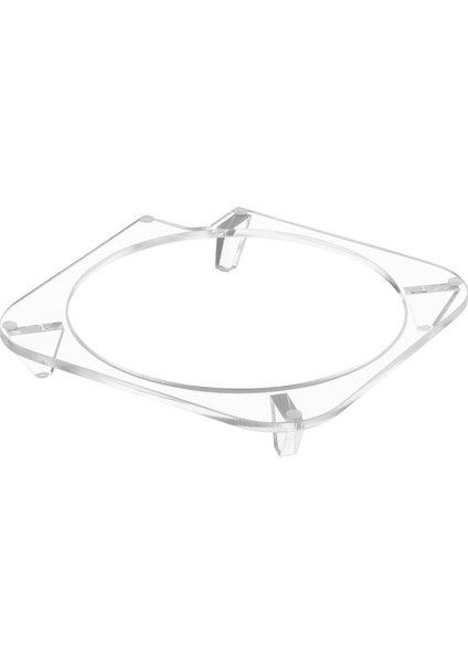 Mac Mini M4 2024 Stand Akrilik Masaüstü Montaj Tutucu Isı Dağılımı, Yerden Tasarruf, Güç Düğmesine Kolay Erişim (Yurt Dışından)