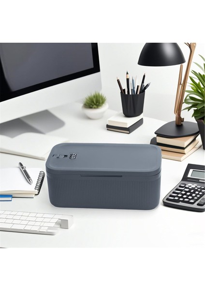 Kilitlenebilir Saklama Kutusu, Kilitli Kutusu, Cep Telefonu Kilitli Hapishane, Kişisel Buzdolabı Ev Gri Için Konteyner Kutusu (Yurt Dışından) fiyatları