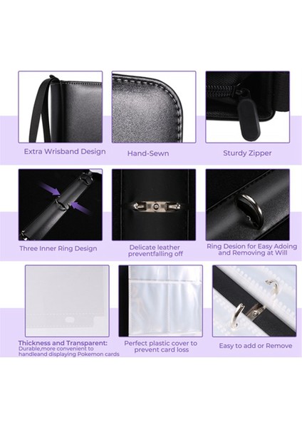 Cepli Ticaret Kartı Klasörü. 900 Spor, Tcg, Mtg, Oyun, Kredi, Kupon, Hediye ve Iş Kartını Tutar. Kart Koleksiyonu (Yurt Dışından) indirimleri