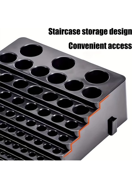 85 Delikli Alet Ucu Tutucu Saklama Kutusu, Mandrel Matkap Tezgahı Alet Delikleri Tornavida Ucu Tutucu Matkap Başlığı Saklama Kutusu, Siyah (Yurt Dışından) fiyatları