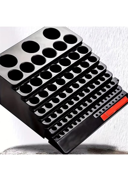 85 Delikli Alet Ucu Tutucu Saklama Kutusu, Mandrel Matkap Tezgahı Alet Delikleri Tornavida Ucu Tutucu Matkap Başlığı Saklama Kutusu, Siyah (Yurt Dışından) fırsatları