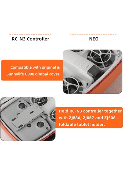 Sunnylife Taşıma Çantası Djı Neo Taşınabilir Saklama Çantası Rc-N3 Drone Uzaktan Kumanda Aksesuarları Için Koruyucu Çanta C (Yurt Dışından) indirimleri