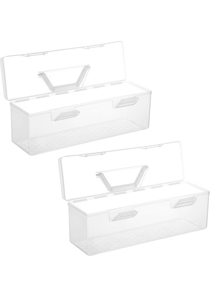 2 Adet Boya Saklama Kutusu El Sanatları Saklama Kutusu Sapı, 2 Sıvı Ons Akrilik Boya Için 30 Şişe Kapasiteli Boya Saklama Kutusu (Yurt Dışından)