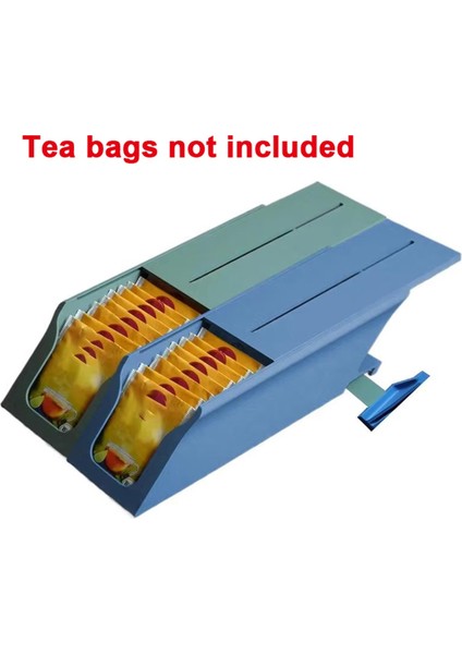 Duvara Monte Çay Poşeti Tutucu - Tezgah Üstü Depolama Için Çift Mutfak Düzenleyici, Ev, Stüdyo ve Restoran Kullanımı Için Ideal (Yurt Dışından) modelleri