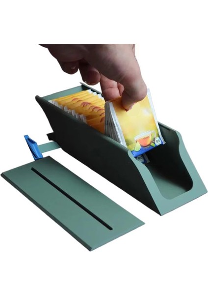 Duvara Monte Çay Poşeti Tutucu - Tezgah Üstü Depolama Için Çift Mutfak Düzenleyici, Ev, Stüdyo ve Restoran Kullanımı Için Ideal (Yurt Dışından) fırsatları