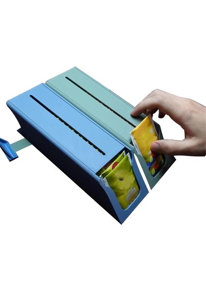 Duvara Monte Çay Poşeti Tutucu - Tezgah Üstü Depolama Için Çift Mutfak Düzenleyici, Ev, Stüdyo ve Restoran Kullanımı Için Ideal (Yurt Dışından) indirimleri