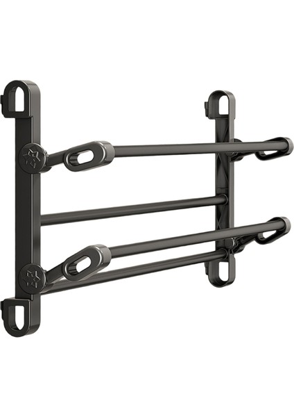 Delmesiz Terlik Rafı Duvara Monte Arka Ayakkabı Rafı Banyo Çok Amaçlı Raf Katlanabilir Depolama Rafı (Yurt Dışından)