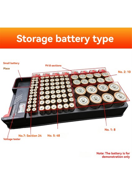Pil Depolama Düzenleyici Tutucu Test Cihazı Pil Kutusu Kutusu Tutucular Aaa Aa CD 9V Için Pil Kontrol Cihazı ile (Yurt Dışından) indirimleri