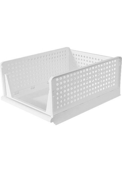 Istiflenebilir Gardırop Saklama Kutusu Çok Işlevli Katlanabilir Gardırop Saklama Için Uygun Giysi Çekmecesi Saklama Kutusu (Yurt Dışından)