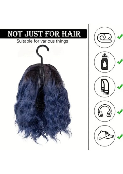 6 Adet Uzun Saç Uzatma Saklama Çantası Dokumasız Toz Geçirmez Peruk Taşıma Çantaları Askılı Ev Salon Organizatörü (Yurt Dışından) fırsatları