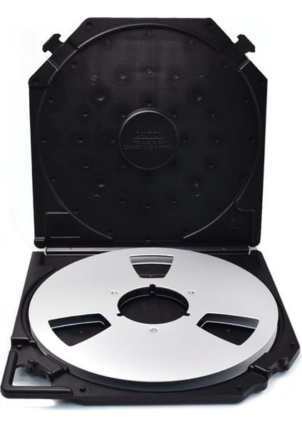 10 Inçlik Boş Sarma Makarası Saklama Kutusu 10 Inçlik Ses Bantları Için Tam Korumalı Taşıma Çantası B (Yurt Dışından)