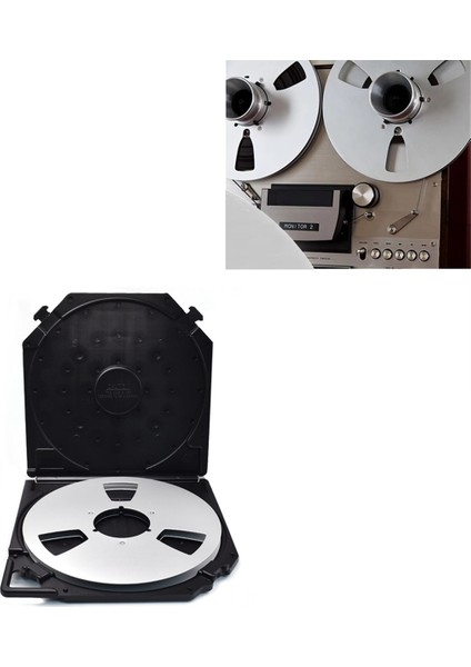 10 Inçlik Boş Sarma Makarası Saklama Kutusu 10 Inçlik Ses Bantları Için Tam Korumalı Taşıma Çantası B (Yurt Dışından) fırsatları