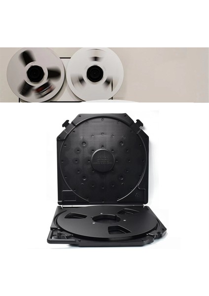 10 Inçlik Boş Sarma Makarası Saklama Kutusu 10 Inçlik Ses Bantları Için Tam Korumalı Taşıma Çantası B (Yurt Dışından) indirimleri