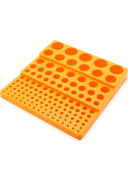 Çok Işlevli Matkap Tutucu 131 Delik Alet Tutucu Kutusu Matkap Ucu Saklama Kutusu Sarı (Yurt Dışından)