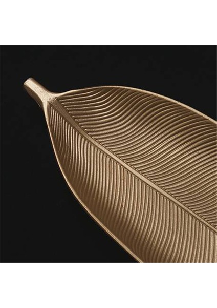 Adet Iskandinav Dekoratif Tepsi Altın Yaprak Şekli Servis Tepsisi Mücevher Paleti Meyve Atıştırmalık Tabağı Masa Depolama Düzenleyici (Yurt Dışından) modelleri