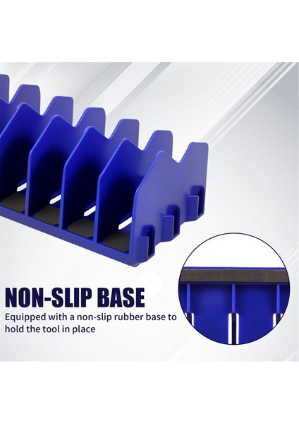 Alet Kutusu Düzenleyici, Kaymaz Kauçuk Tabanlı 10 Yuvalı Pense Düzenleyici Rafı, Uzatılabilir Pense Tutucu ve Kesici Rafları (Yurt Dışından) fırsatları