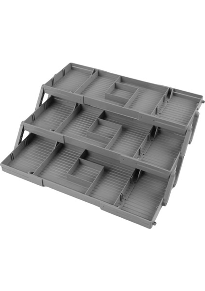 Katlanır Çekmece Düzenleyici Tepsi - Küpeler, Ofis, Banyo ve Mutfak Aksesuarları Için Katlanır Mücevher Depolama (Yurt Dışından)